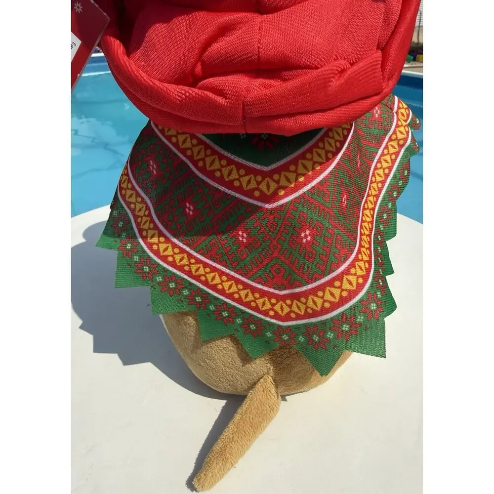 Play Right Animated CHRISTMAS Mariachi Plush Puppy Dog 12